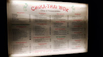 China-Thai Wok Restaurant à Wiesloch menu