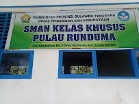 Foto SD  Negeri Runduma, Kab. Wakatobi