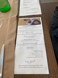 Dom Júlio à Vila Meã menu