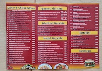 Menu du Side Kebab Haus Querfurt à Querfurt