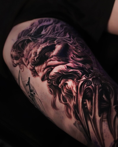 Explore tattoo ideas with crosses, creative tattoo ideas in San Antonio, available at Firme Copias Tattoo Studio