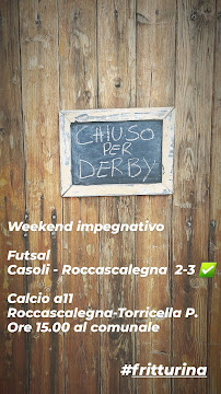 Menu / carte de Microbirrificio Delphin à Altino