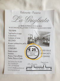 Menu du Ristorante La Grigliata à Poggio Nativo
