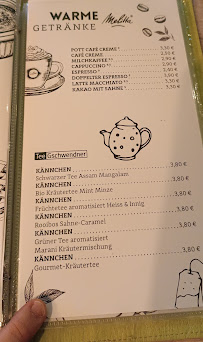 Menu du Bei Alina à Bad Schwartau