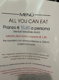 Restaurant hawaïen Fujiyama à Tortona (la carte)