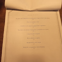 Restaurant Pesce fuor D'AQA à Mernico (le menu)