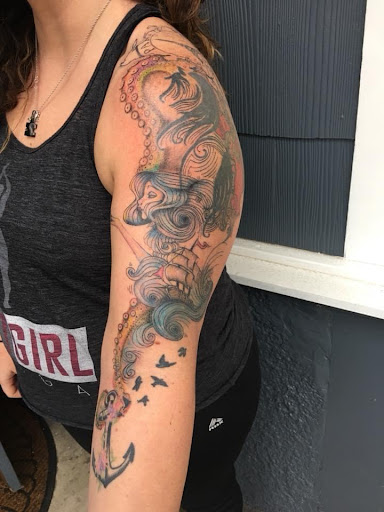 Explore depression semicolon tattoo ideas, creative tattoo ideas in Spokane, available at Ron LeMay Tattoo