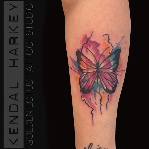 Explore simple line tattoo ideas, creative tattoo ideas in Sherwood, available at Golden Lotus Tattoo Studio