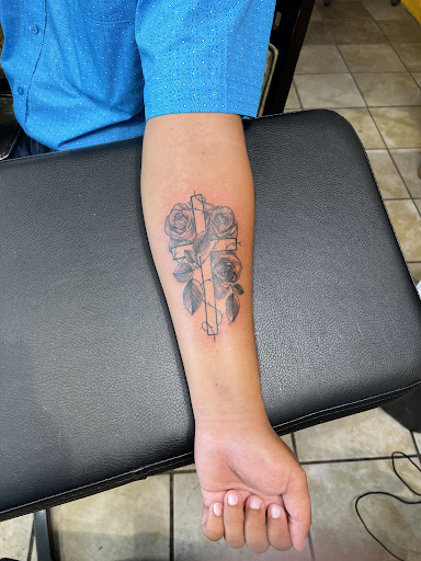 Explore stone tattoo ideas, creative tattoo ideas in Las Cruces, available at Real INX Fine Art- Tattoo Piercing & Art Studio