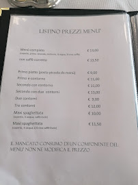 Menu / carte de Trattoria Paninoteca La Vittoriana à Pederobba