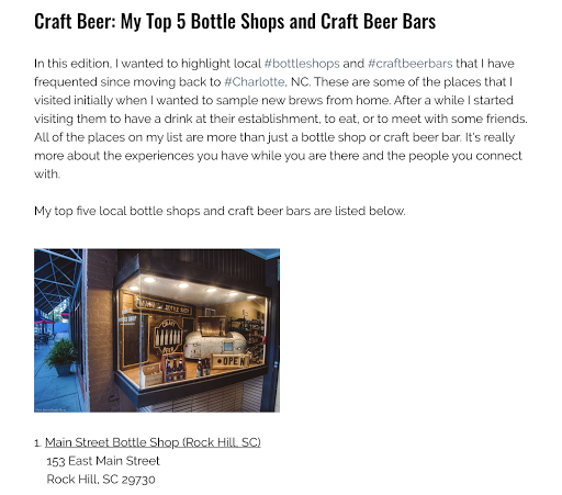 Beer Store «Main Street Bottle Shop», reviews and photos, 153 E Main St, Rock Hill, SC 29730, USA