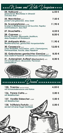 Carte du Ristorante La Perla à Pohlheim