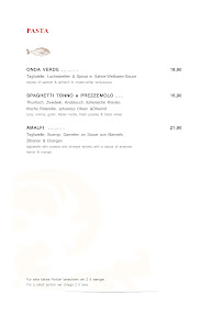 trattoria al faro à Muldestausee menu