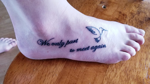 Explore leg tattoos men ideas, creative tattoo ideas in Alamosa, available at The Shop Tattoo & Comics