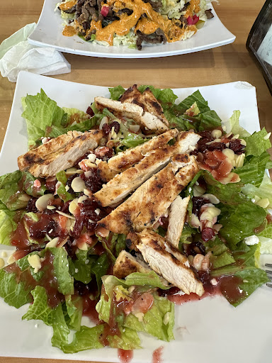 Raspberry chicken salad 