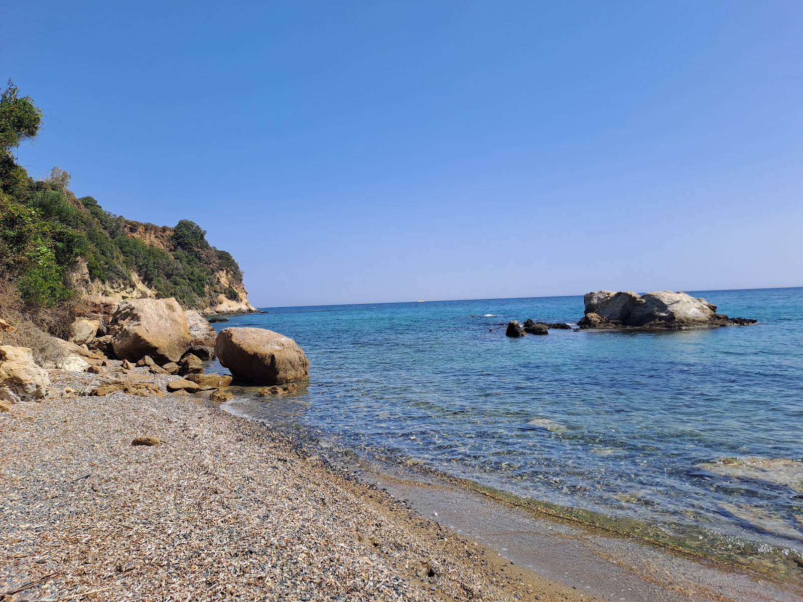 Photo de Piecia Beach avec un rivage droit