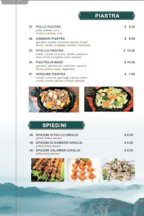 Menu du Changcheng Noodle House à Milan