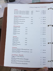 Osteria Magona à Bolgheri menu