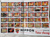 Carte du Nippon Sushi Bar à São Mamede de Infesta