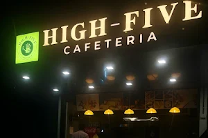High five cafeteria image
