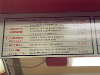 Menu du Da Long à Mantua