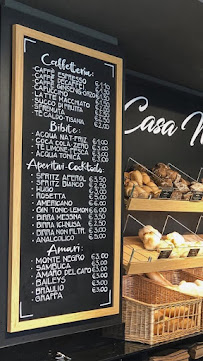 Menu du Casa Mia di Riccardo Messetti & Romana à Pastrengo