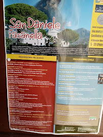 Menu du L'Impero à Belvedere Marittimo