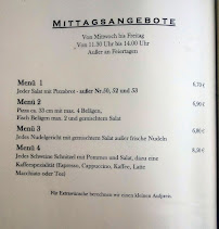 Ristorante Pizzeria Calabria à Lich menu