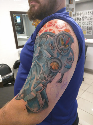 Explore science tattoo ideas, creative tattoo ideas in Houston, available at 3rd Generation Ink