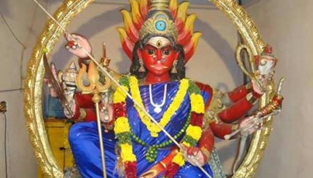 திரெளபதி அம்மன் ஆலயம்,தாங்கி