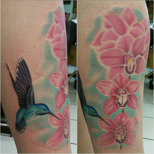 Explore pinterest flower tattoo ideas, creative tattoo ideas in San Marcos, available at One & Only Tattoo