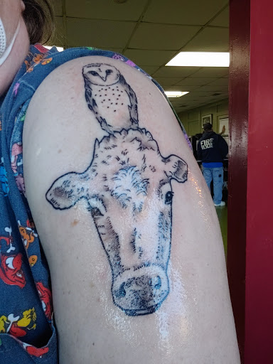 Explore tattoo ideas colored, creative tattoo ideas in Portsmouth, available at Shamrock Tattoos & Fine Art Gallery