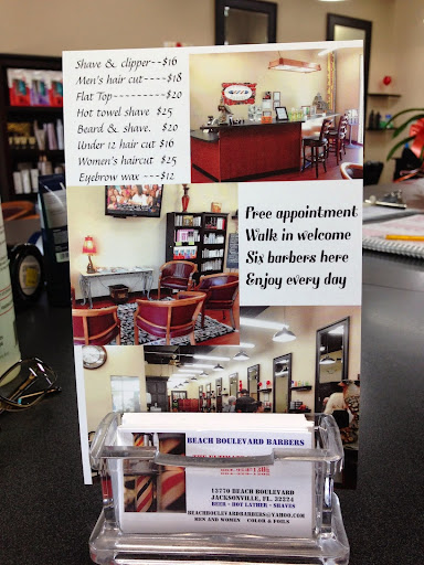 Barber Shop «Beach Blvd barbers 32224 L.L.C», reviews and photos, 13770 Beach Blvd #8, Jacksonville, FL 32224, USA