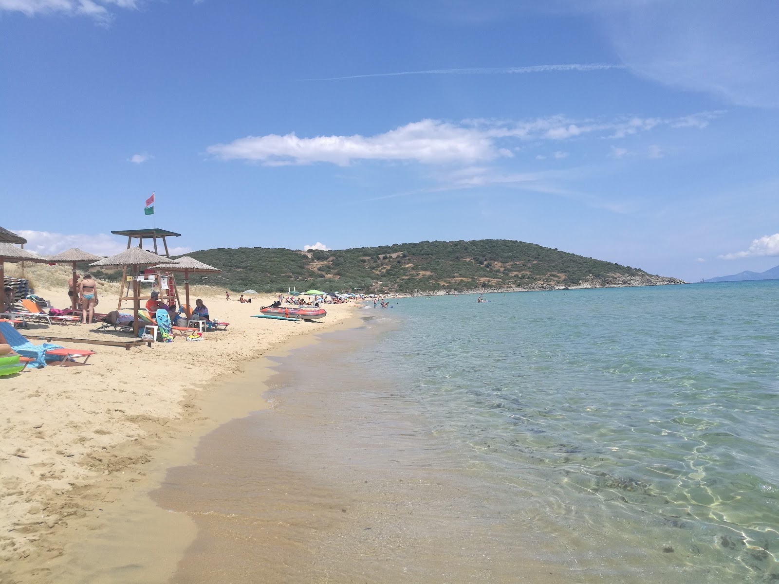 Fotografie cu Plaja Sandhill II și așezarea