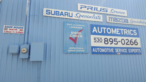 Auto Repair Shop «Auto-Metrics», reviews and photos, 703 Cedar St, Chico, CA 95928, USA