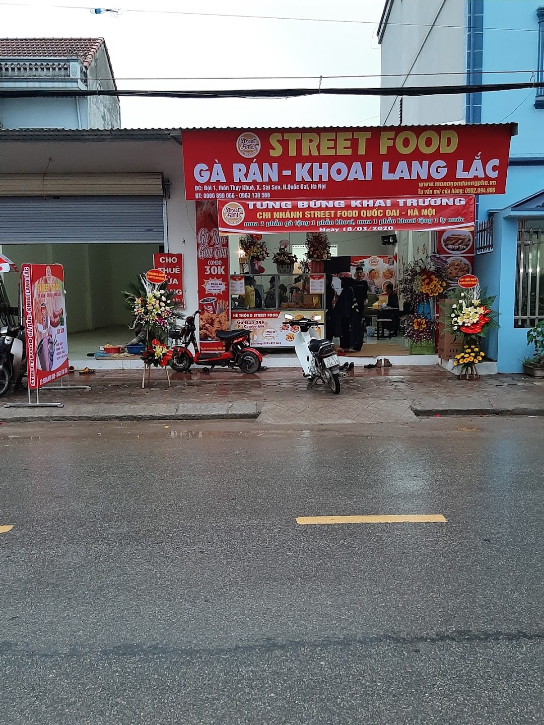 Gà Rán Khoai Lắc Street Food