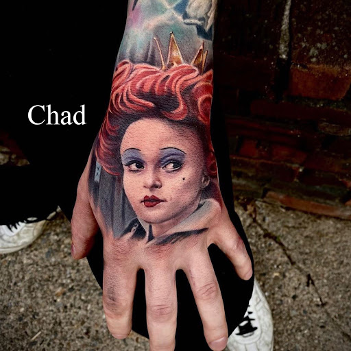 Explore tattoo ideas line work, creative tattoo ideas in Sanford, available at Venom Ink Tattoo