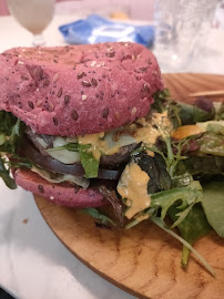 Hamburger végétarien du Restaurant brunch Rosewood Cafe à Nice - n°2