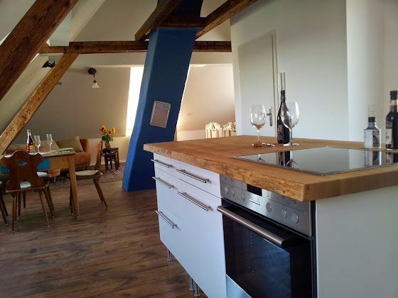 Cuisine Ferienwohnung T'antique Ferienwohnung 79241 Ihringen