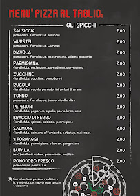 Menu / carte de Pizzeria del Portico à Senigallia