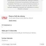 Photo n°1 de l'avis de Giuliana.u fait le 26/11/2023 à 17:47 sur le  PIZZA E POLLI DA JOHNNY à Palermo