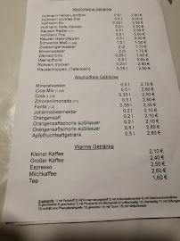 Restaurant allemand Schwarzer Adler Fam. Deininger à Bad Windsheim (la carte)