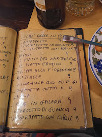 La Piccola Botte à Florence carte