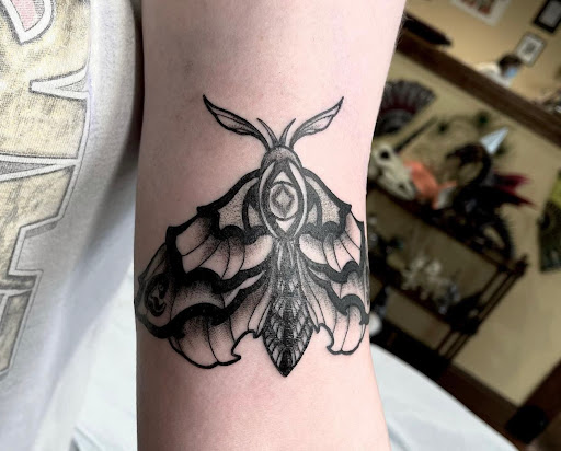 Explore smile now cry later tattoo ideas, creative tattoo ideas in Marietta, available at The Queen Bee Tattoo and Piercing Parlour