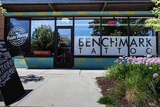 Explore upper shoulder tattoo ideas, creative tattoo ideas in Duluth, available at Benchmark Tattoo