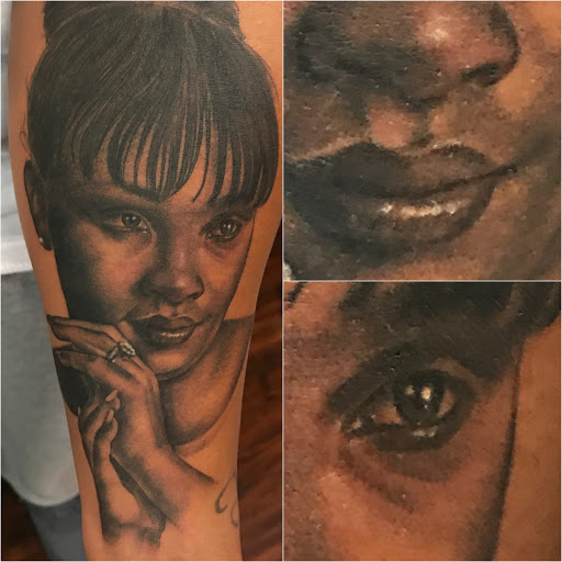 Explore sparrow tattoo ideas, creative tattoo ideas in Huntsville, available at Art-I-Facts Tattoo Gallery