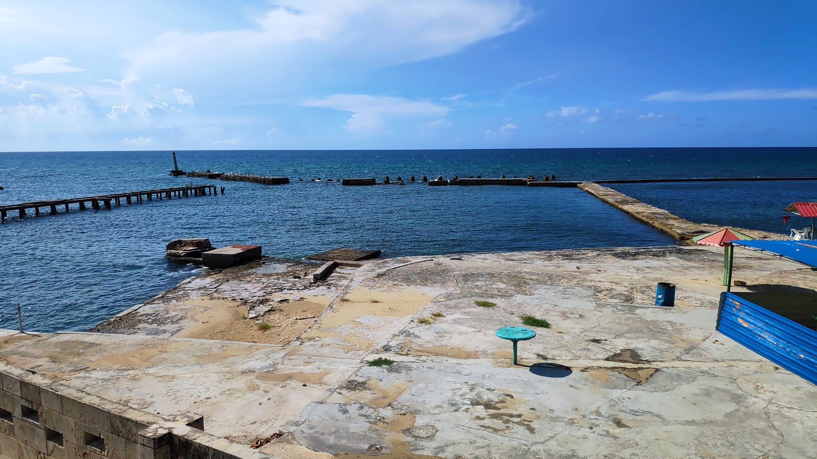 Foto van Patricio Lumumba beach met direct strand