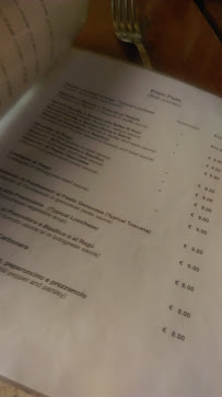 L'isola Che Non C'era à Lucca menu