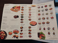 Carte du MÌ sushi bar à Povoa de Varzim