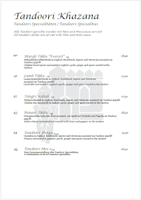 Restaurant indien Indian Palace Heppenheim à Heppenheim - menu / carte